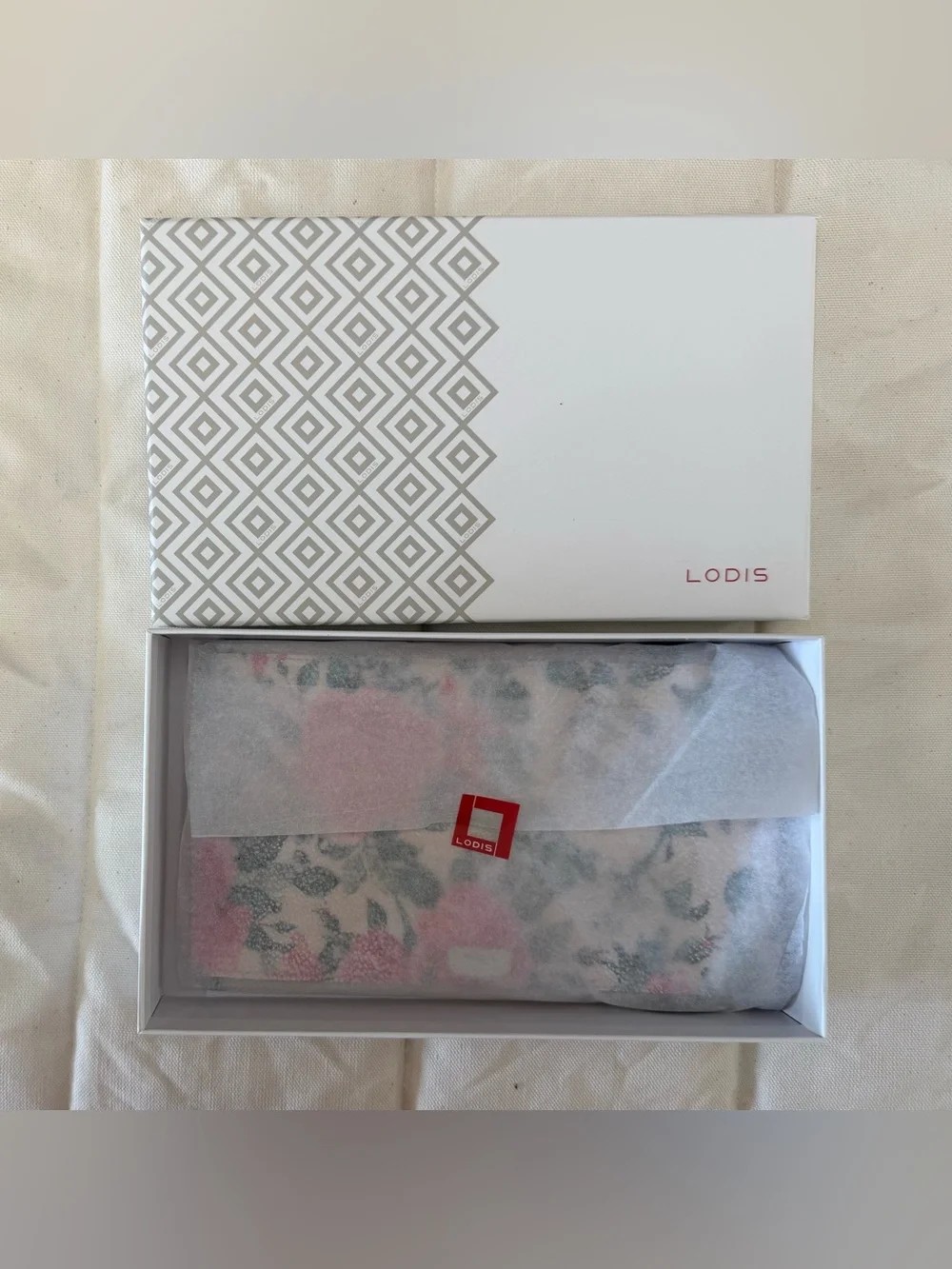 NWT Lodis Lani Double Zip Wallet